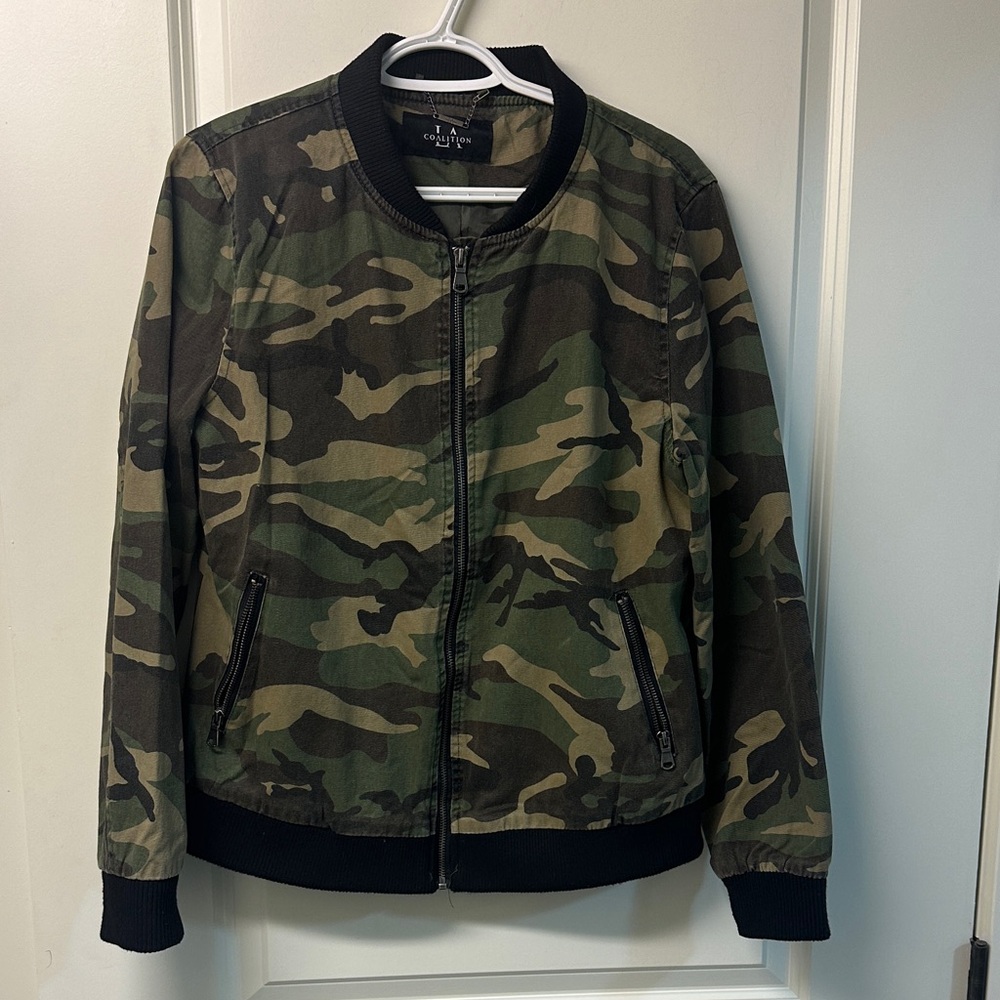 LA Coalition camouflage jacket